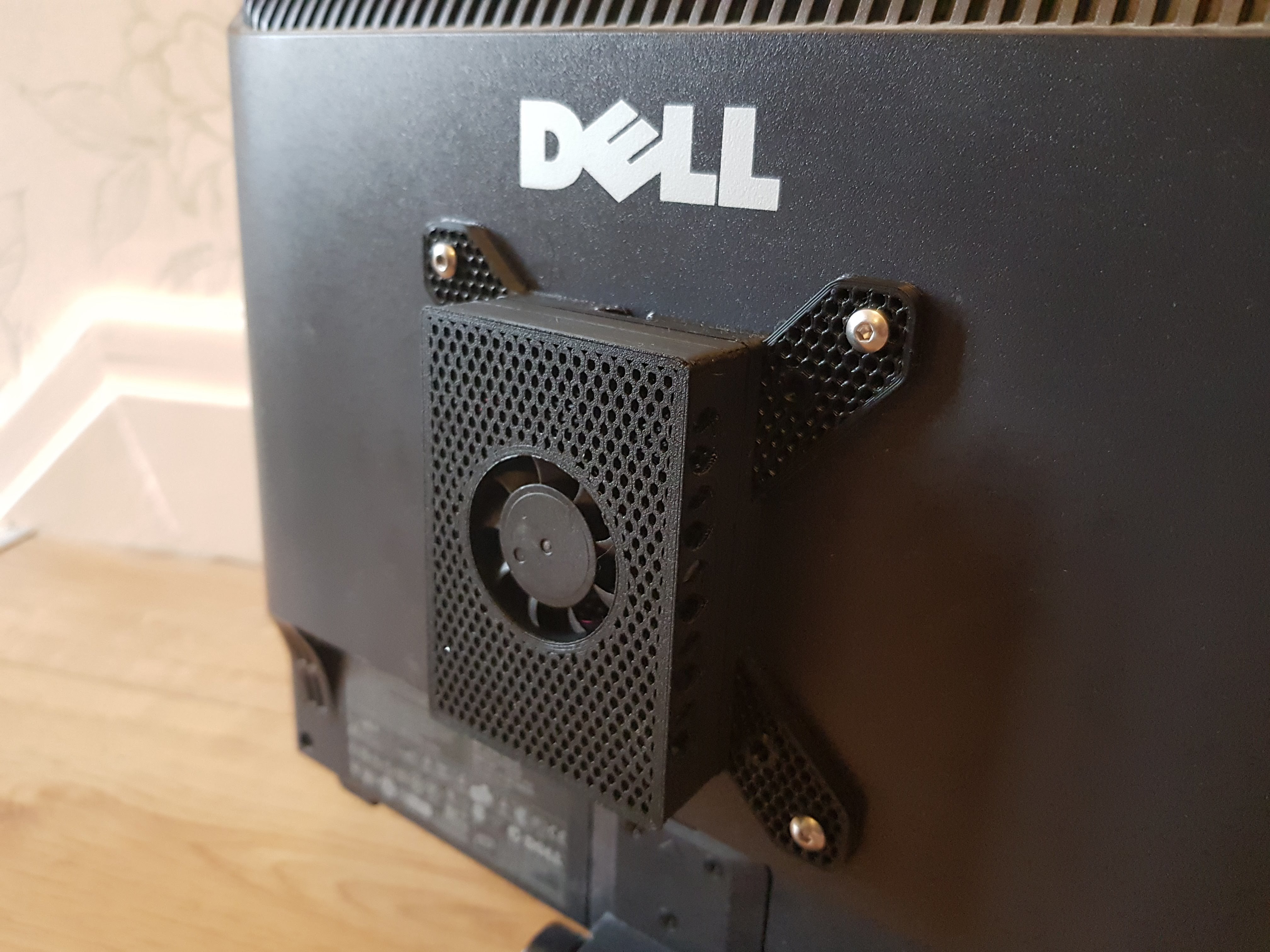 📱 Raspberry Pi 4 case VESA mount - 40mm fan・ STL File for ・Cults