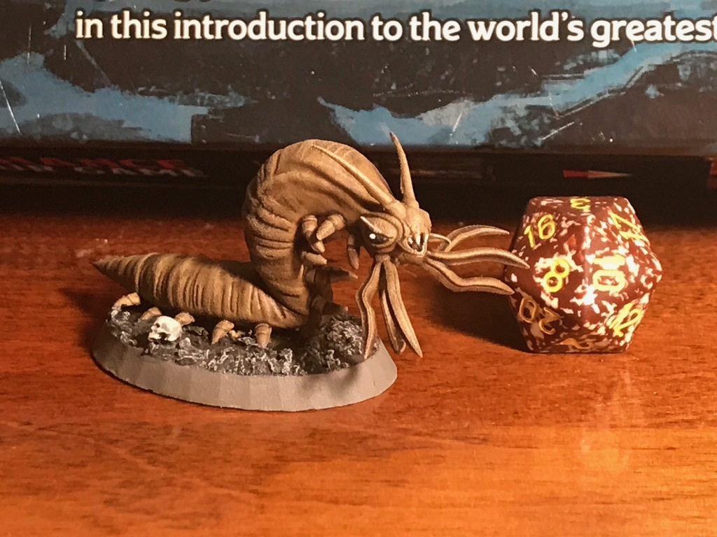 🎲 Carrion Crawler from D&amp;D Essentials Kit・Free 3D File for ・Cults