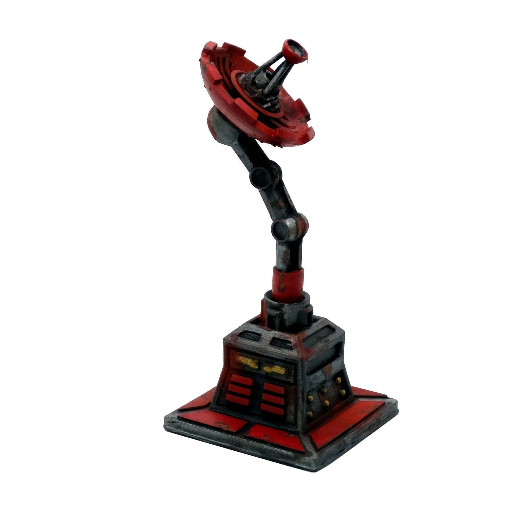 🖥️ Communications array miniature with computer terminal and variations ...