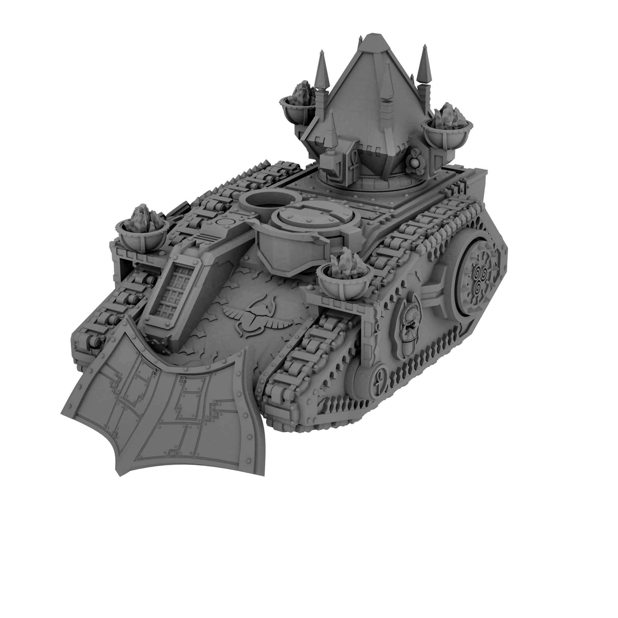 🇪🇬 Sci Fi APC/Tank (Egypt and generic themed) with interchangeable ...