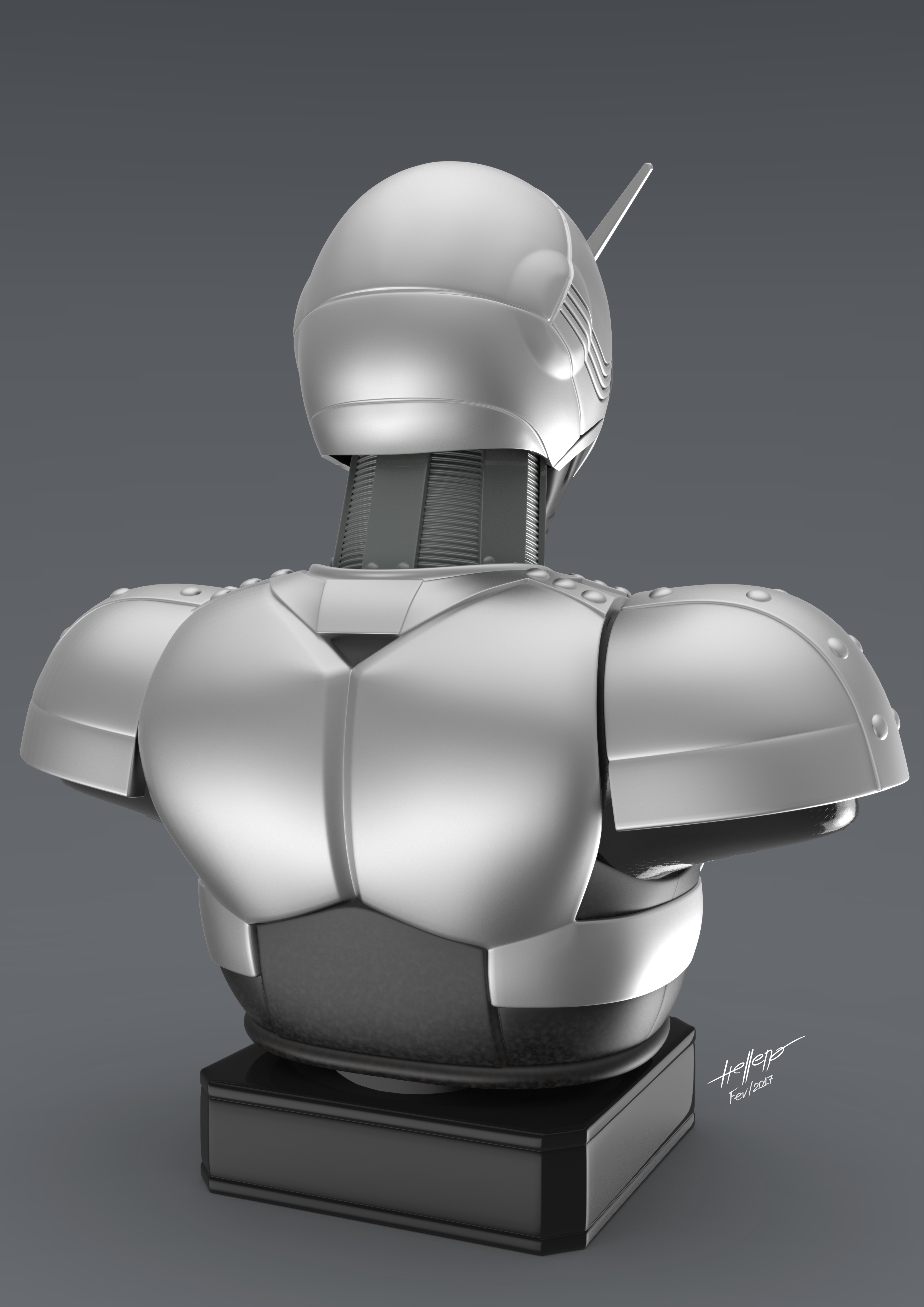💭 Shadowmoon from Kamen Rider・ STL File for ・Cults