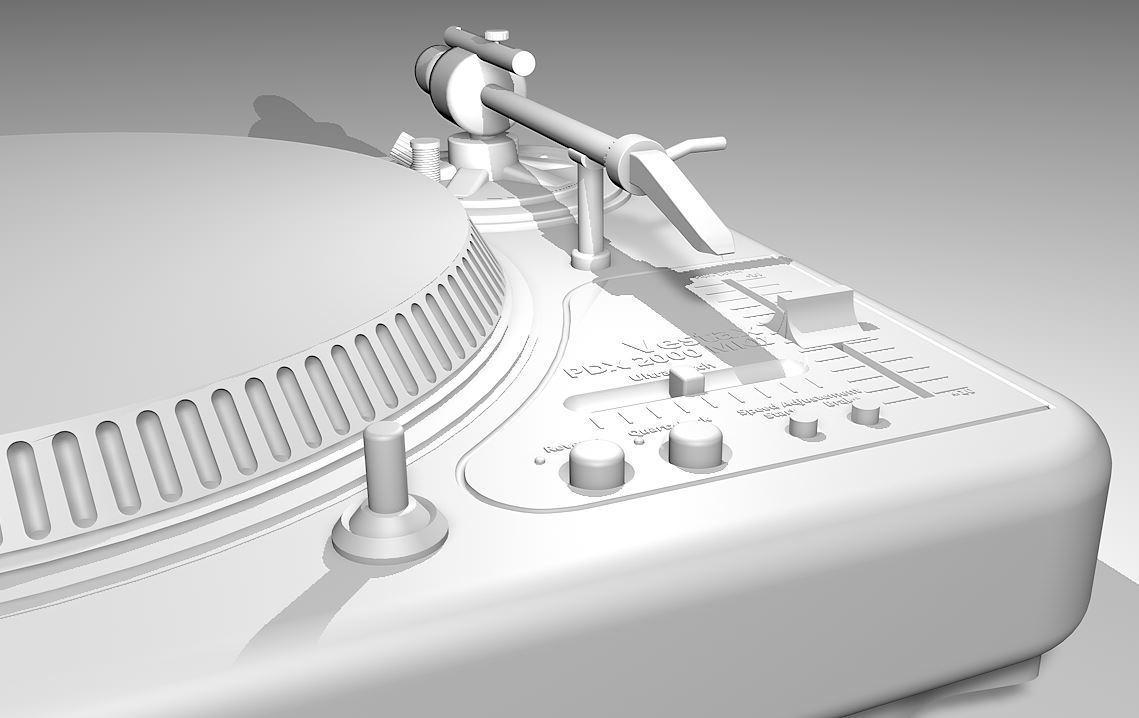 👽 Vestax PDX 2000 MKII・Free STL File for ・Cults