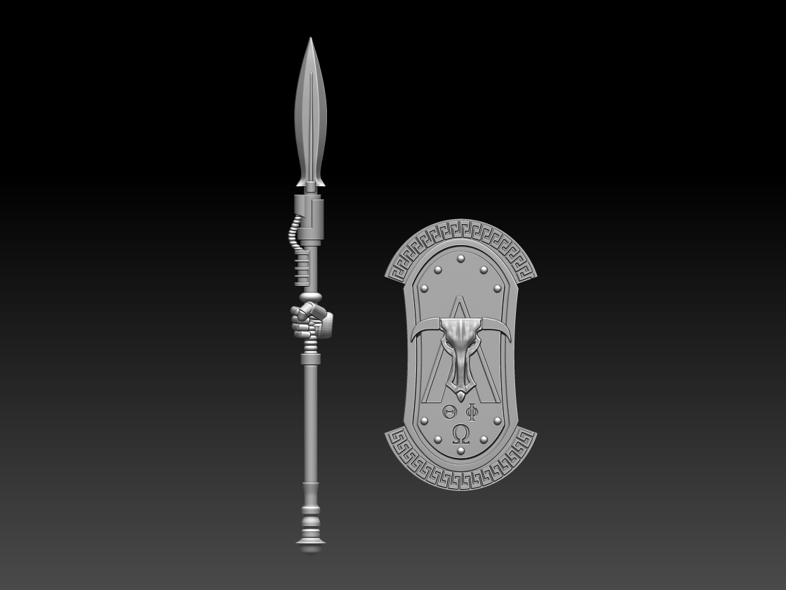 Spear_Shield 2.png Lance et bouclier du Taureau de l'espace