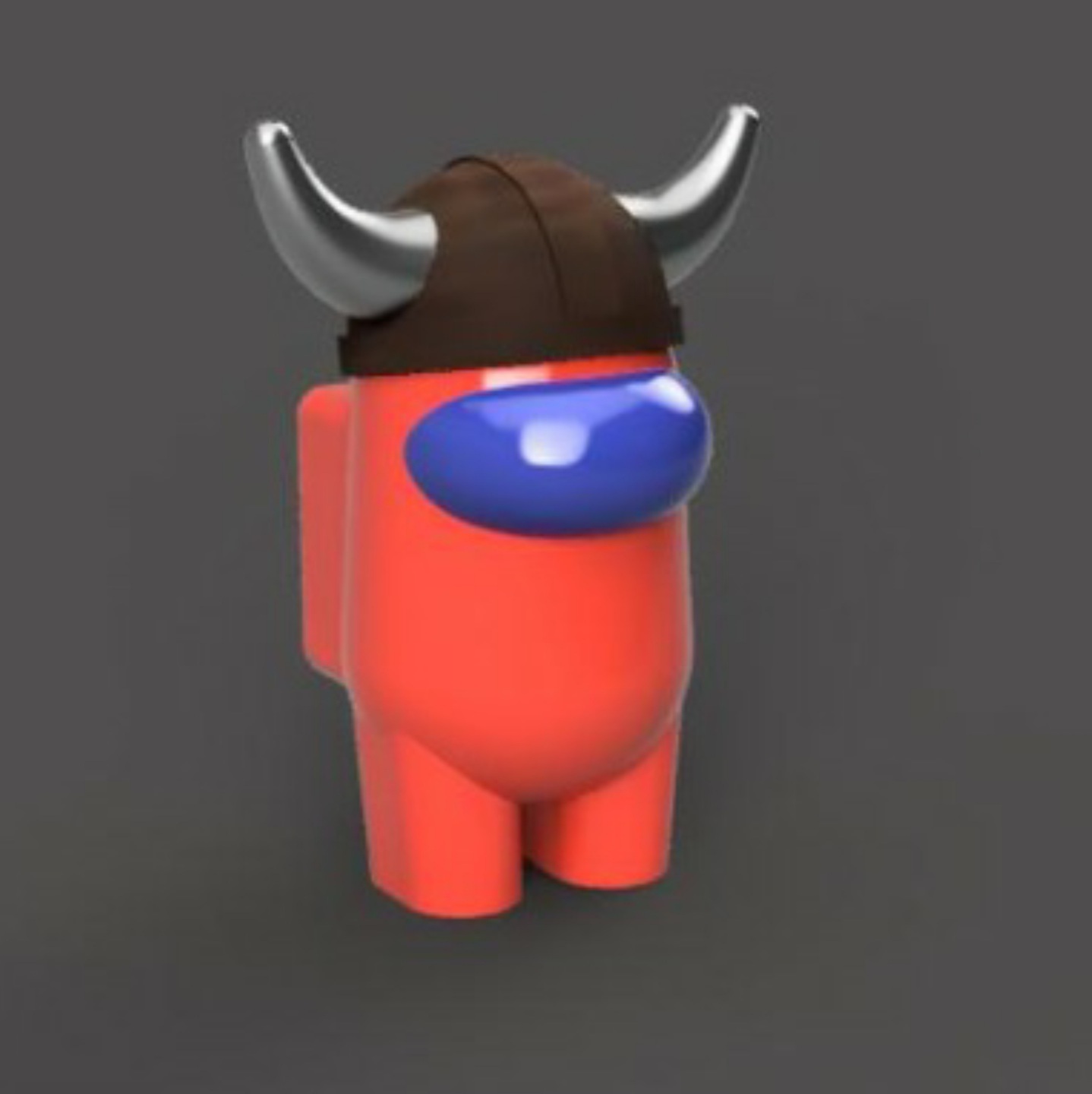 🪖 AMONG US CON CASCO VIKINGO・Archivo STL para ・Cults