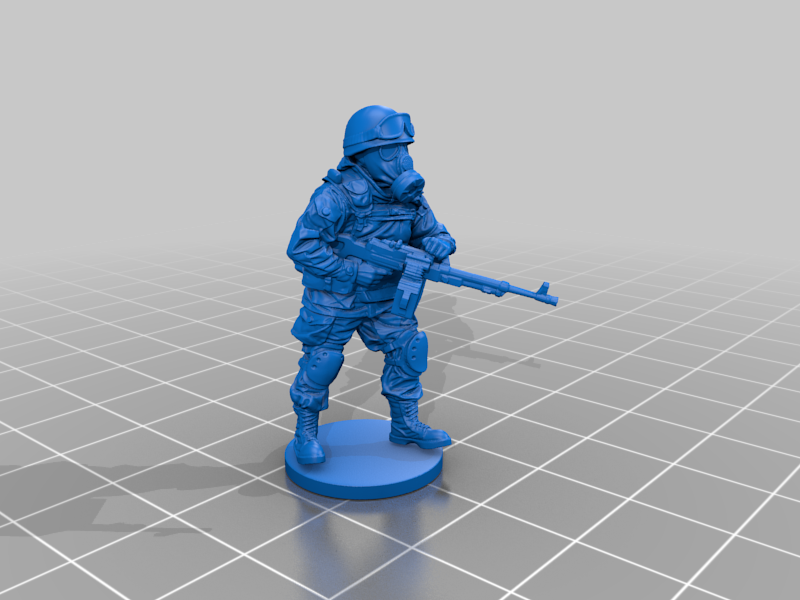 Free OBJ file Soldier 🫡 ・3D print design to download・Cults