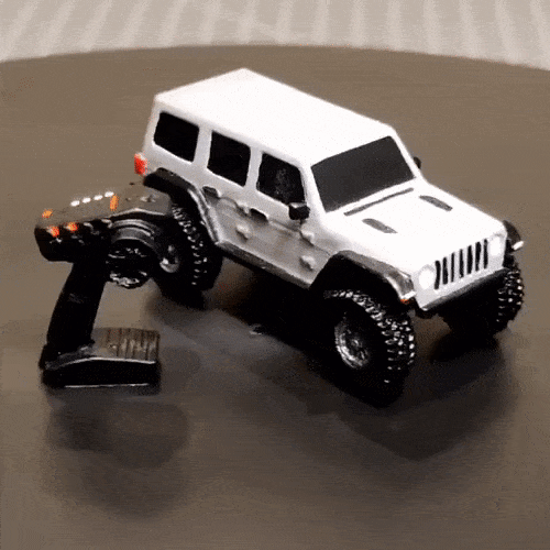 🚗 Mini Crawler Similar to Axial SCX10-III Jeep Wrangler Rubicon