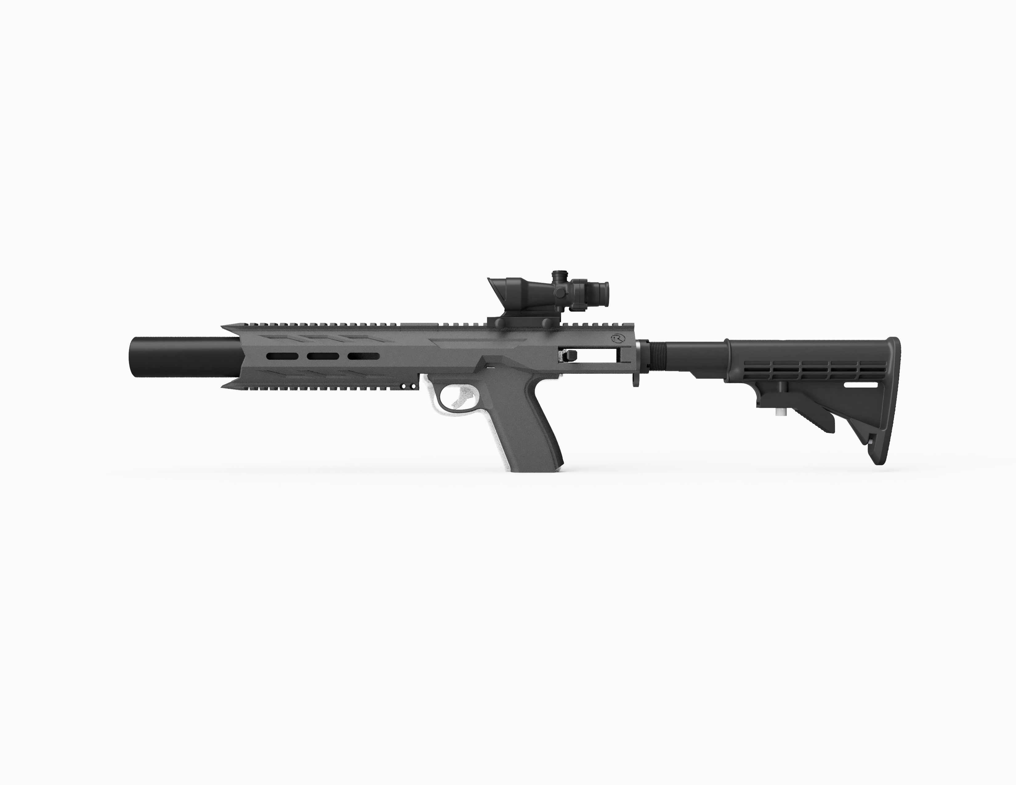 🔫 Airsoft AAP-01 carbine kit - with extras !・ STL File for ・Cults
