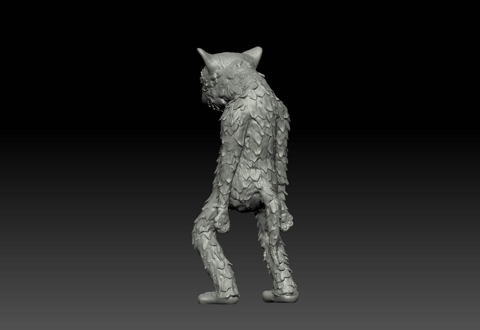 Slobby Cat 🐱 Grumpy Cat Funny Sloppy Creature Figurine for Decoration・ 3D File for ...