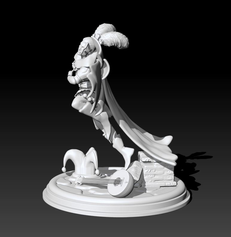 Archivo OBJ Kefka final fantasy 🎨 ・Objeto imprimible en 3D para ...