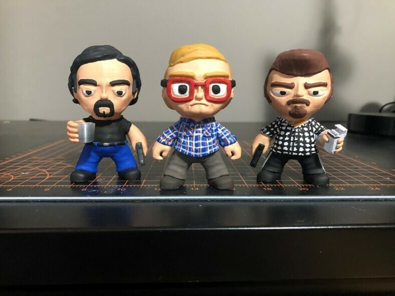 Tpb Ricky 3d Model 🚐 Trailer Park Boys (Ricky, Bubbles, Julian + Randy)・ STL File for 3D ...