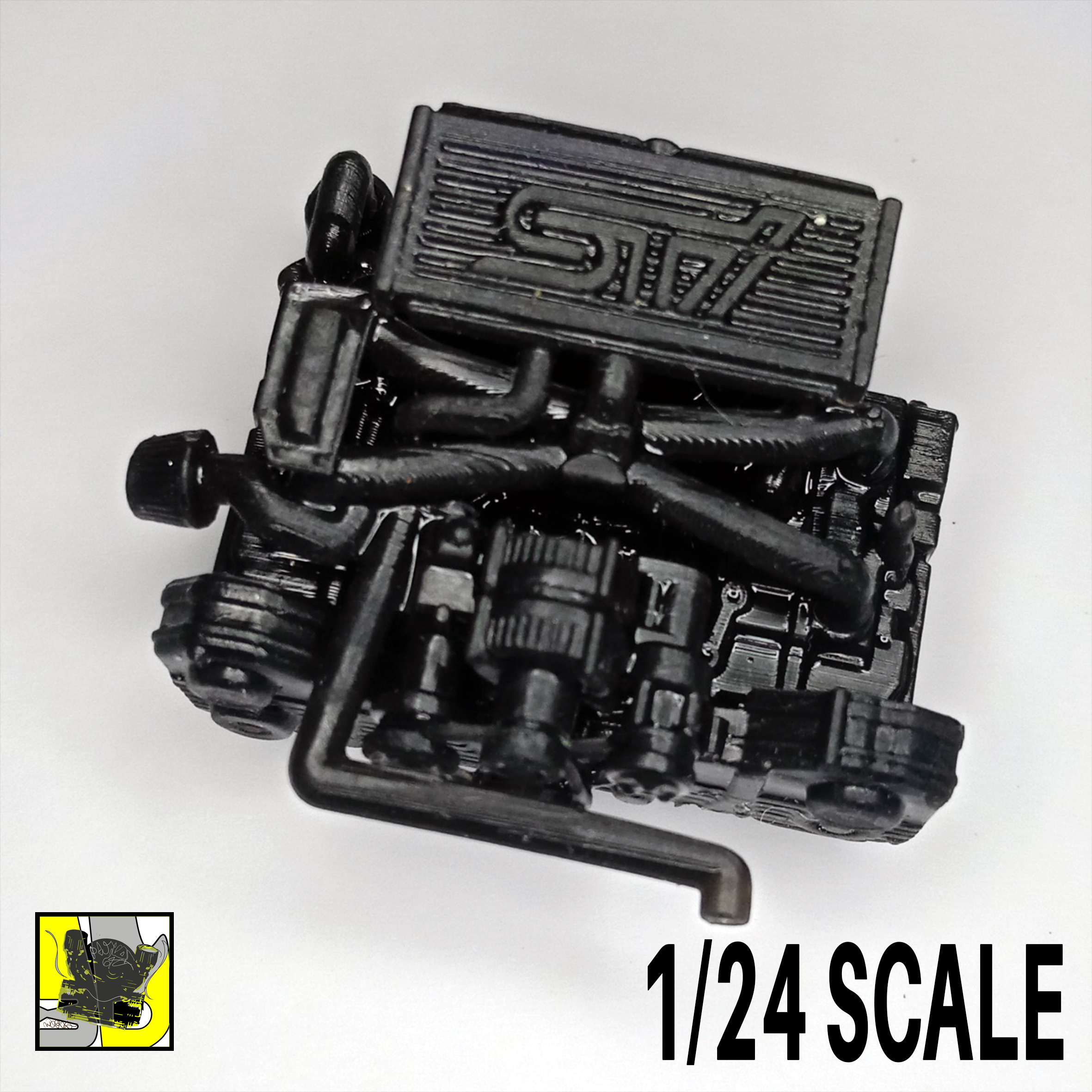 Modèle Réduit De Moteur Subaru STI EJ20 Au 1/18 - Motorhelix M90119 - Neuf En Boîte