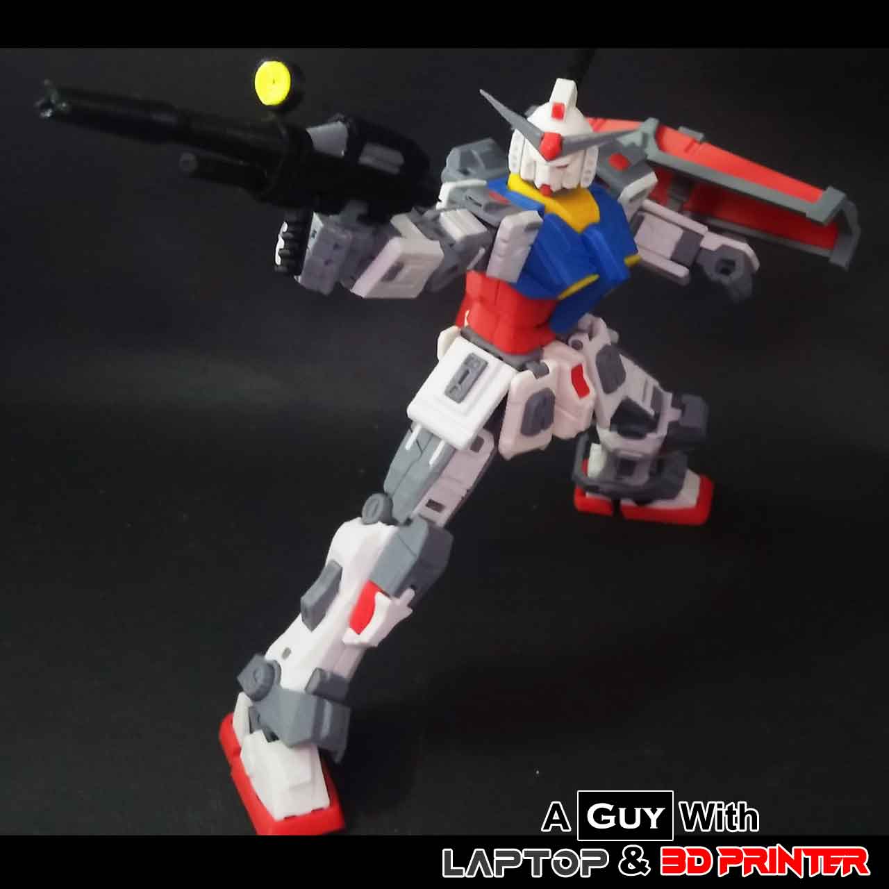 ★希少★バンダイ ガンダム GDV-178 3Dデザイン RX-78-2 Gundam 3D Printing Figurine - STL files for 3D