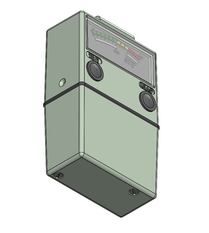 📱 Ghostbusters 1 Egon Spengler Radiacmeter IM-179 Gamma Dose Rate Meter ...