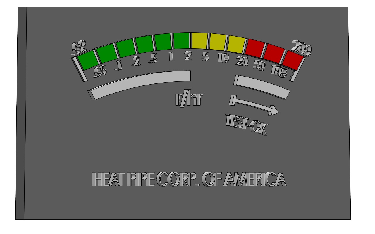 📱 Ghostbusters 1 Egon Spengler Radiacmeter IM-179 Gamma Dose Rate Meter ...