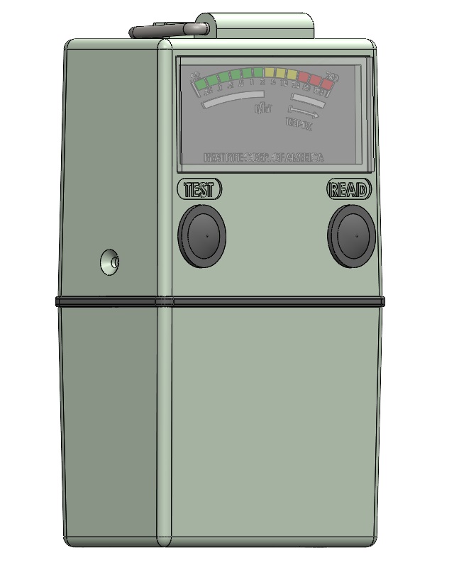 📱 Ghostbusters 1 Egon Spengler Radiacmeter IM-179 Gamma Dose Rate Meter ...