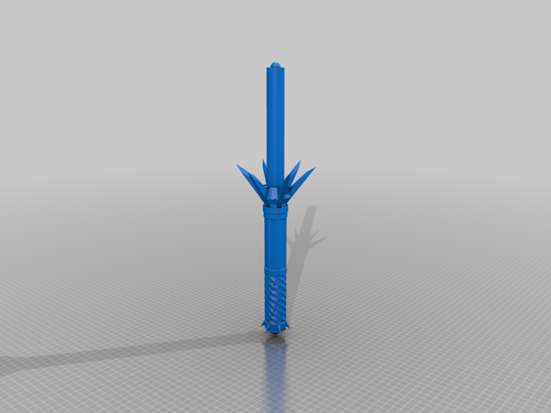 Archivo STL gratis sable láser sith floreciente 🦸 (SCAD)・Diseño ...