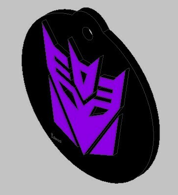 🗝️ Keychain Decepticons・Free STL File for ・Cults