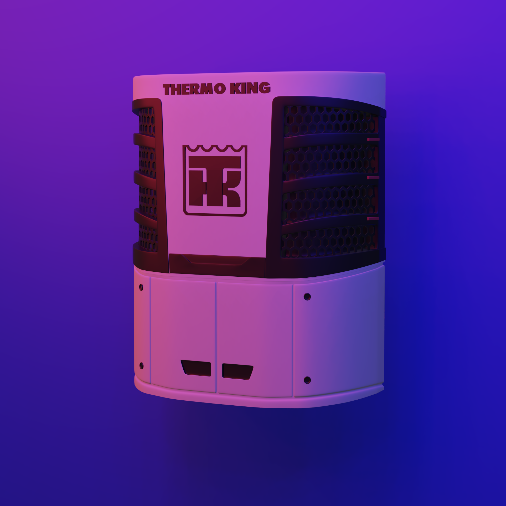 🤴 Thermo King 1:32・ STL File for ・Cults