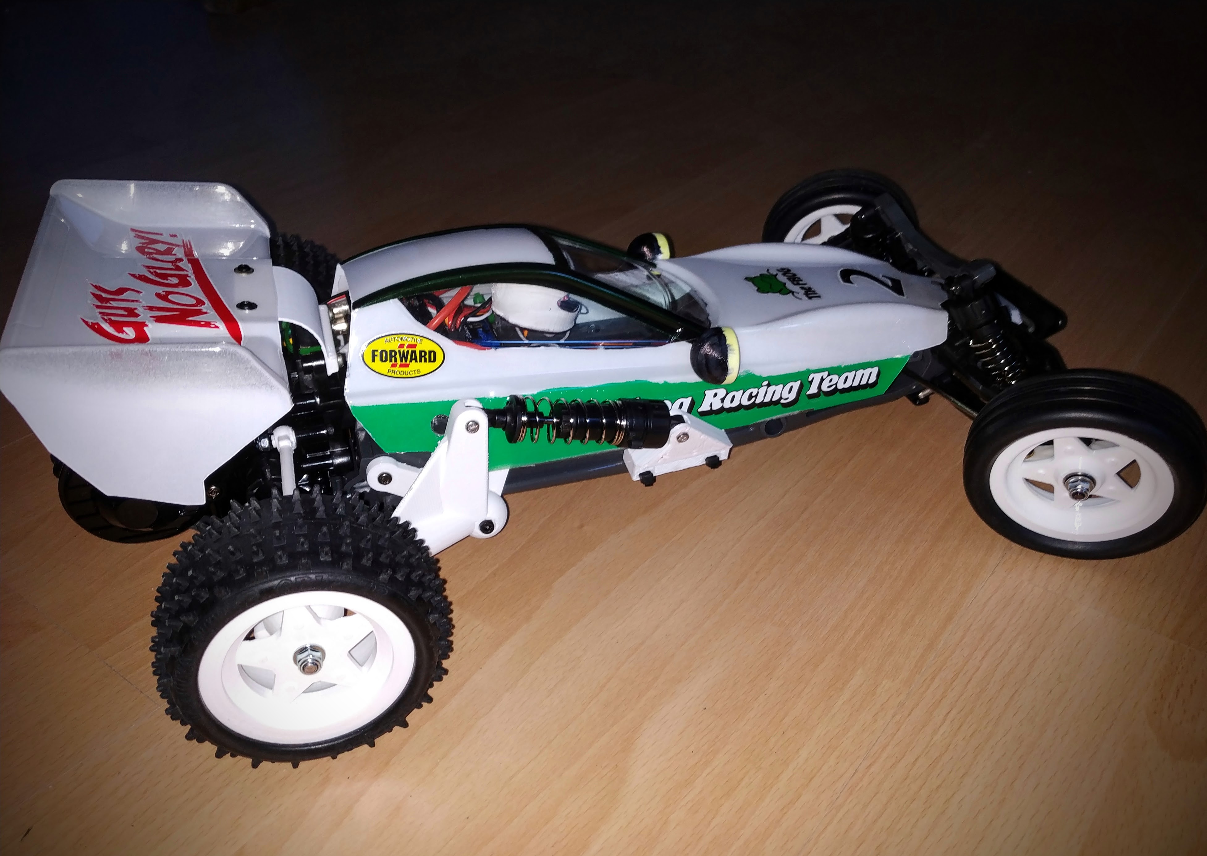 Tamiya Frog 1/10 RCカー　DT-03 メカおまけ 🐸 DT03 Frog conversion・Free STL File for ・Cults