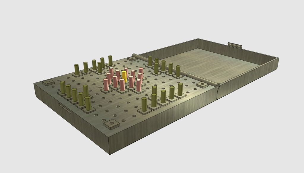 Free 3D file Hnefatafl - Viking Board Game - Travel Version 🎲 ・3D ...
