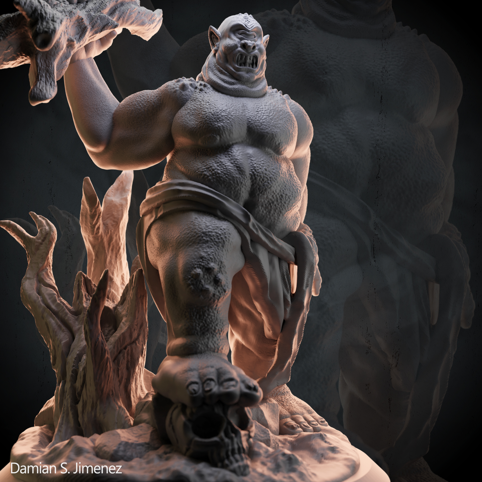 STL file Cyclops 3d printable character for board games and tabletop ...
