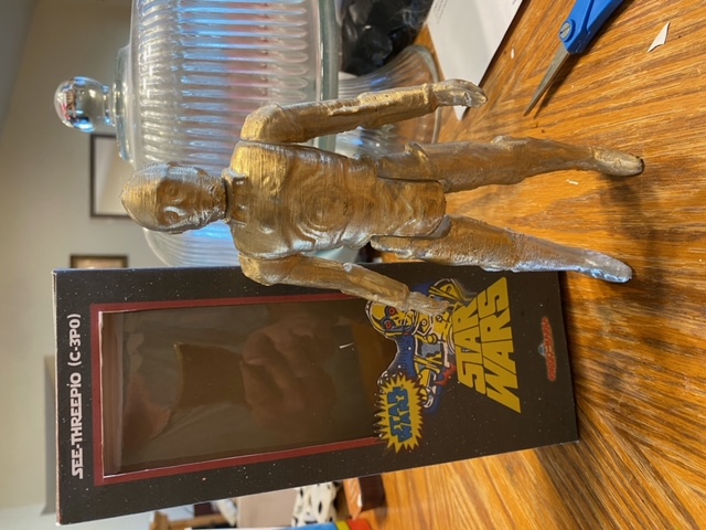 StarWars Vintage Style C3PO Kenner Style Action figue