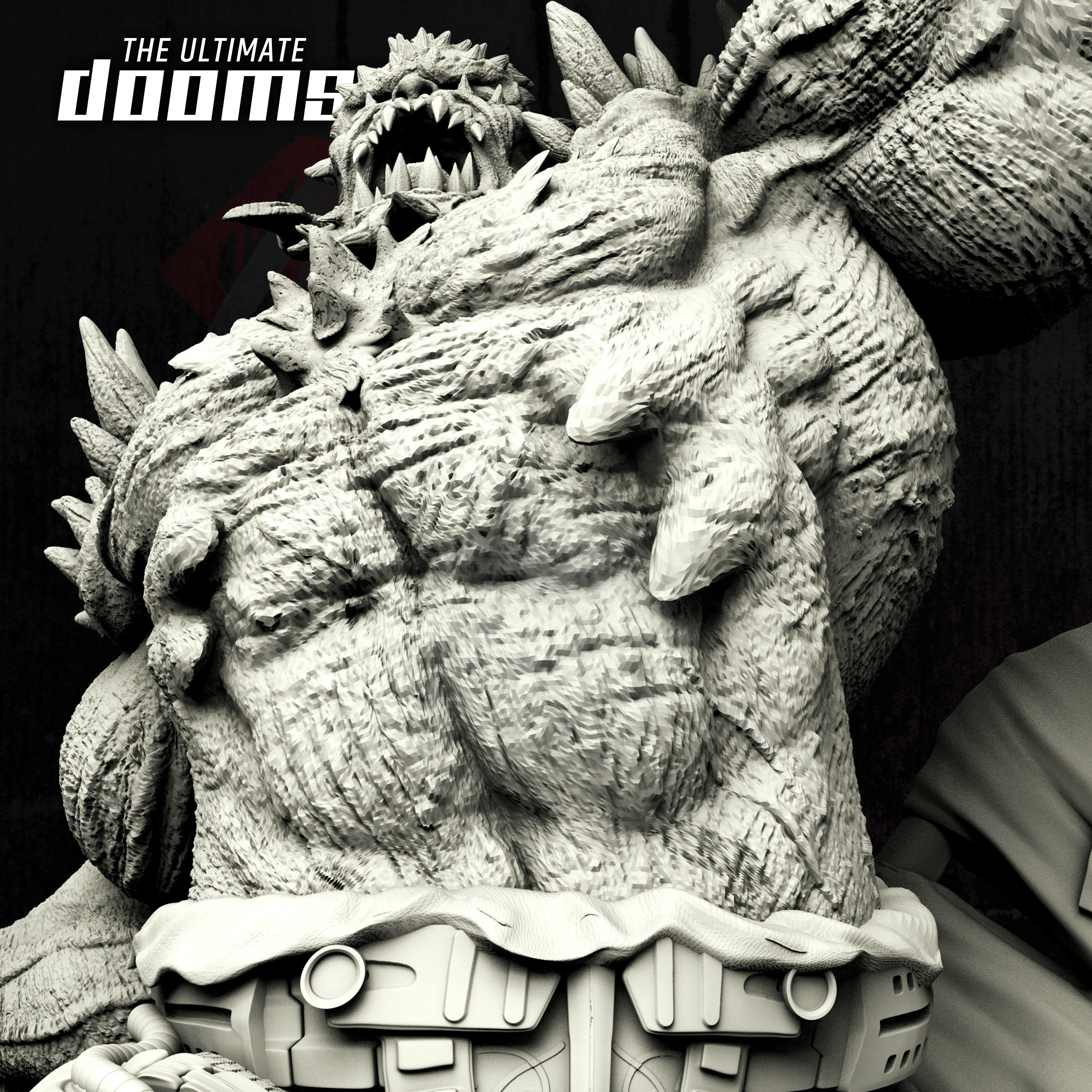 🗿 B3DSERK March Term Doomsday 3d Sculpture tested and ready