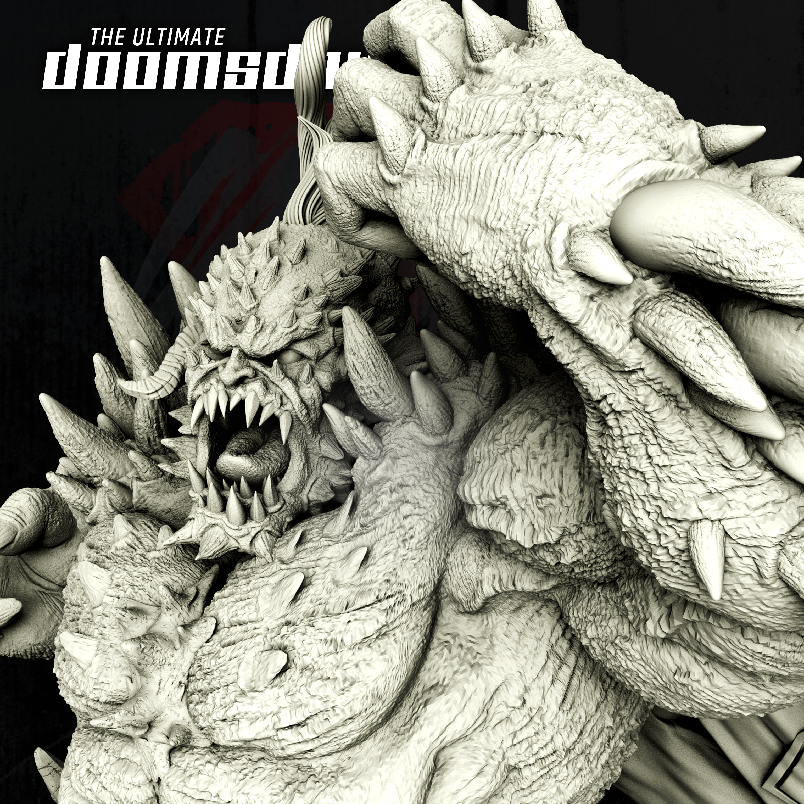🗿 B3DSERK March Term Doomsday 3d Sculpture tested and ready