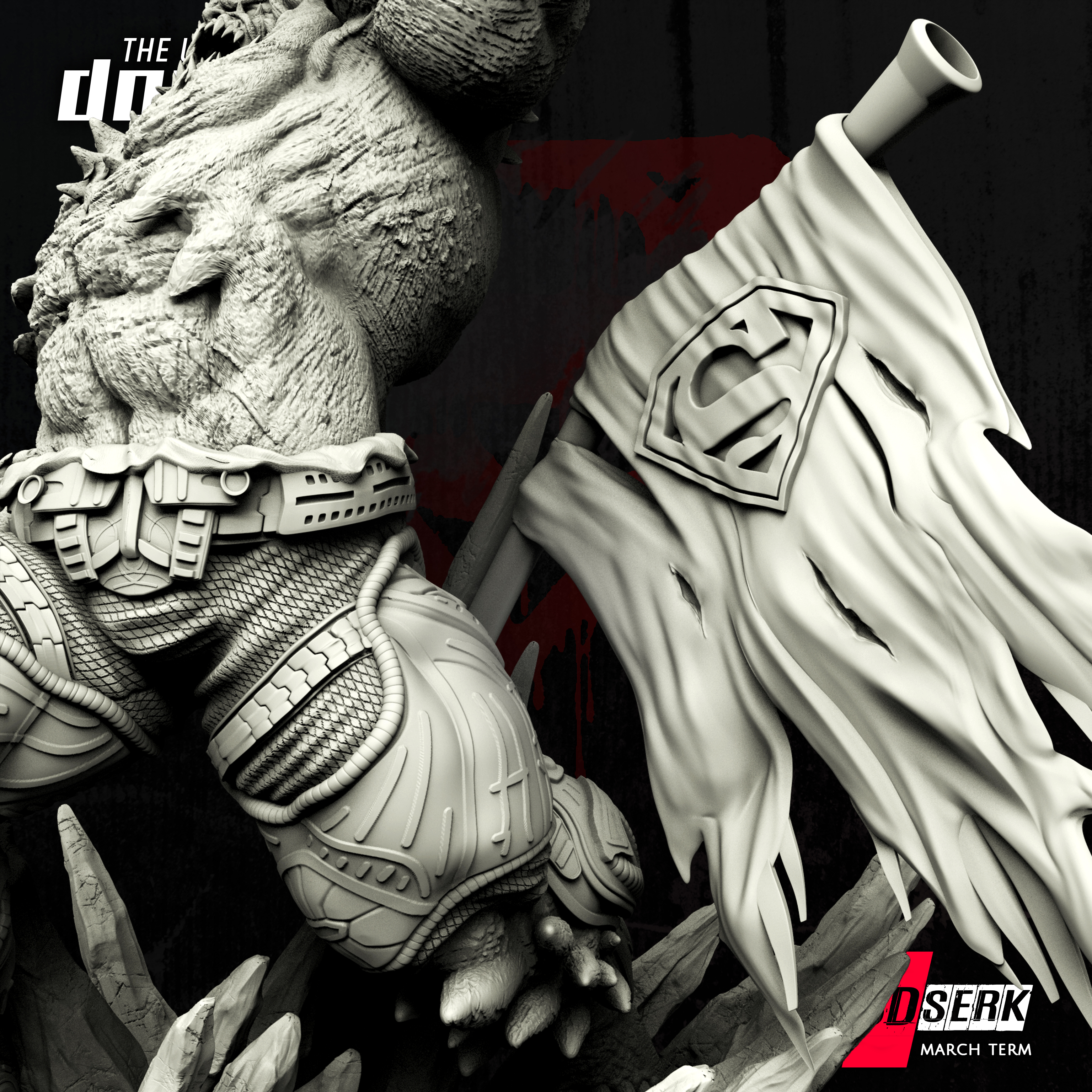 🗿 B3DSERK March Term Doomsday 3d Sculpture tested and ready