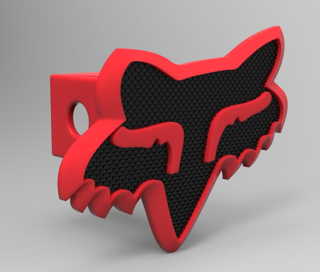 STL file Fox hitch cover 🦊・3D print design to download・Cults