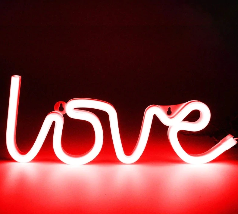 ️‍🔥 Love neon LED light・ STL File for ・Cults