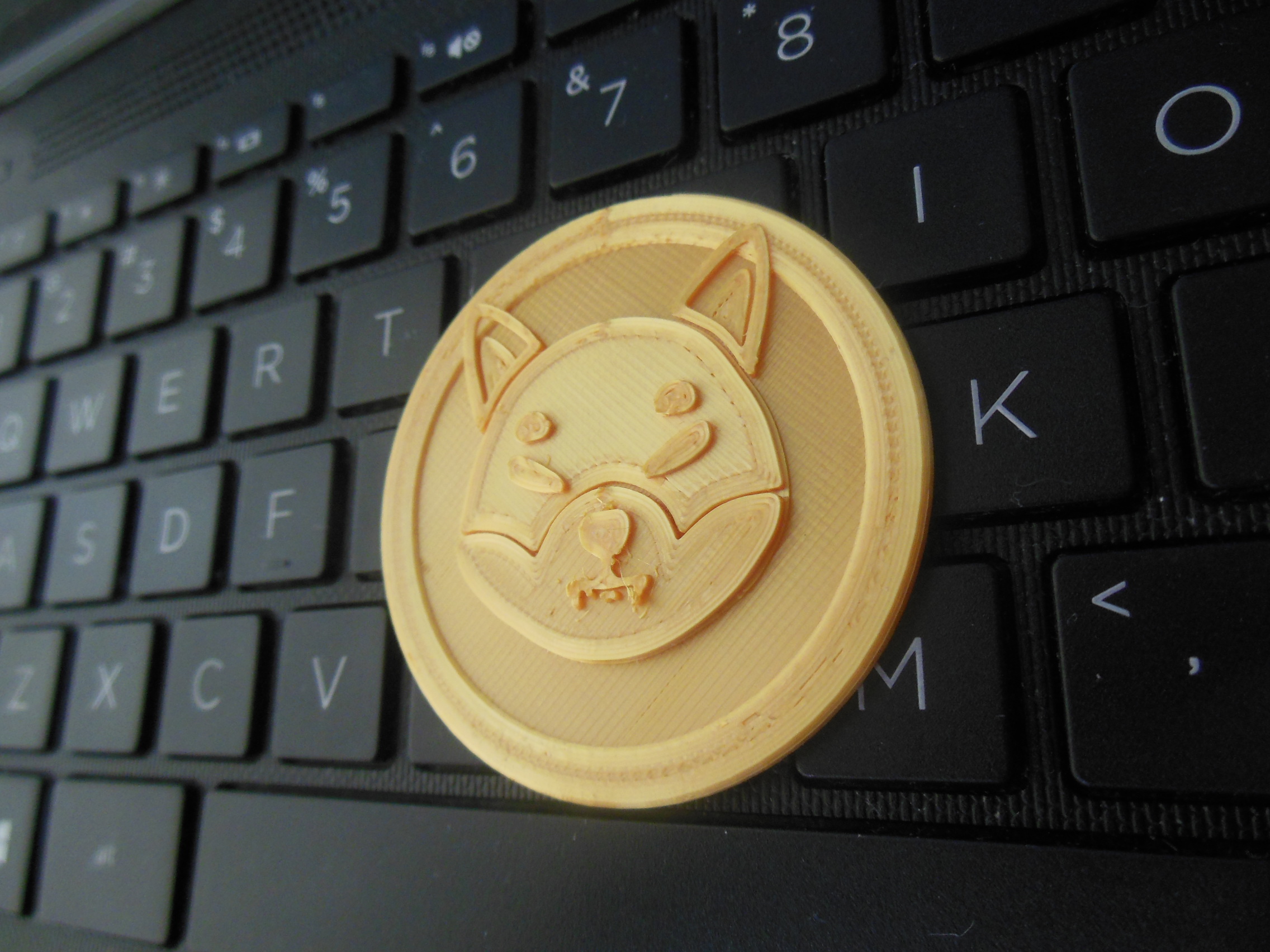 🪙 SHIBA INU COIN・Fichier STL pour ・Cults