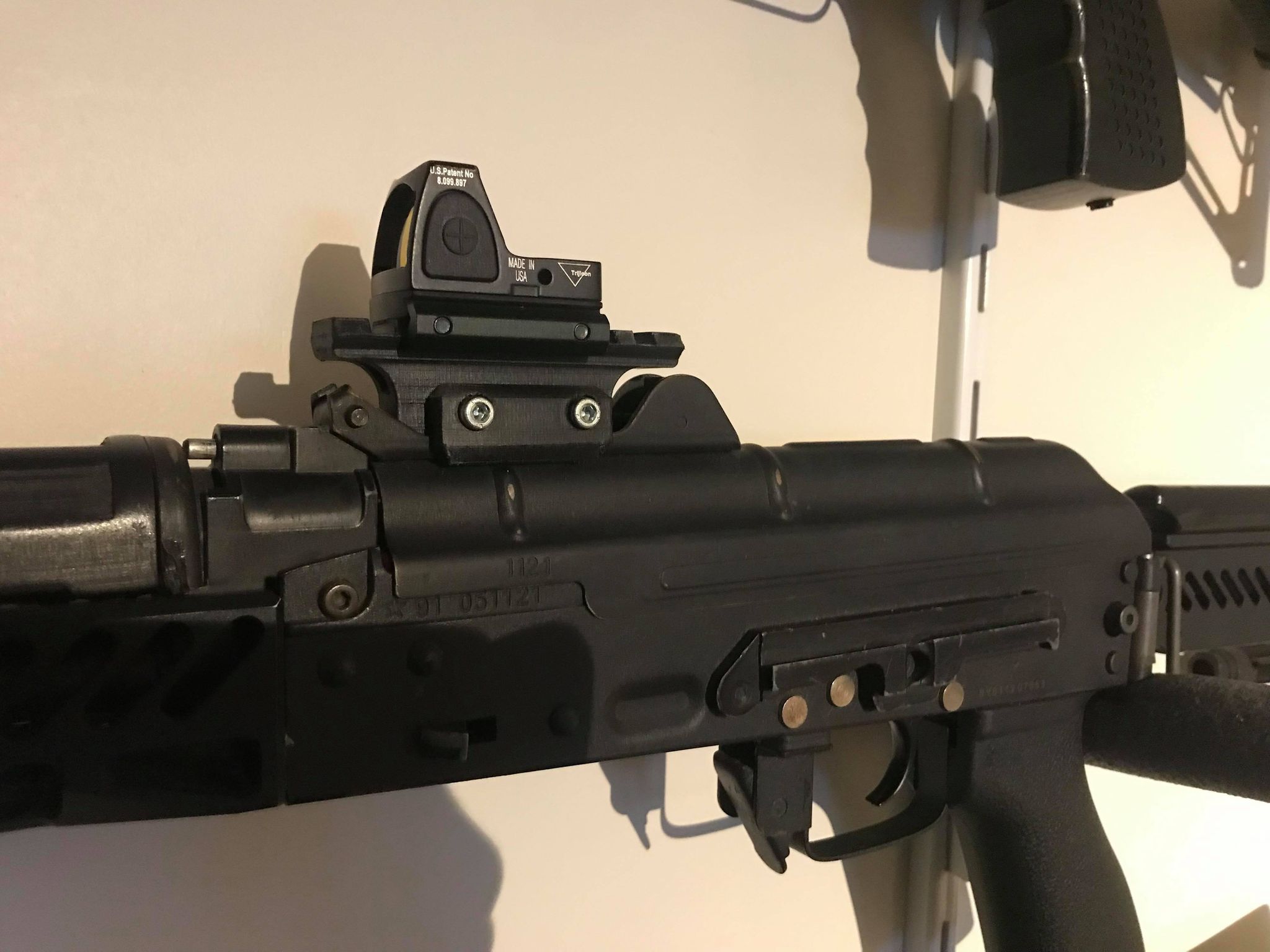 🔝 Zenitco B18 (Top Cover Rail for AKS-74U)・ STL File for ・Cults