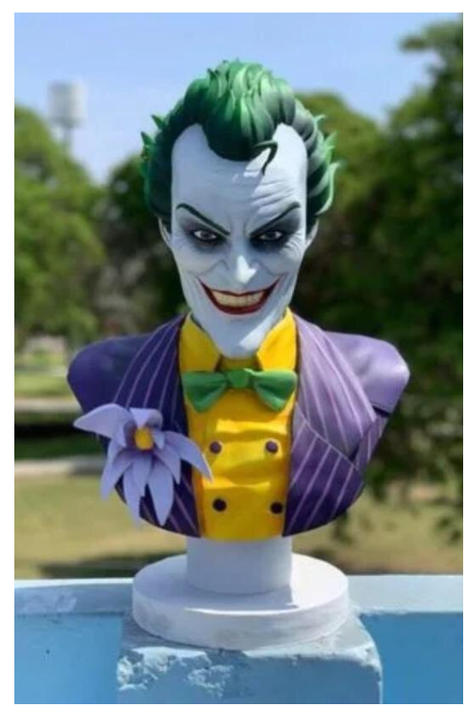 Free 3D file JOKER LIFE BUST PRINTABLE JOKER BUST 🃏 ・Model to download