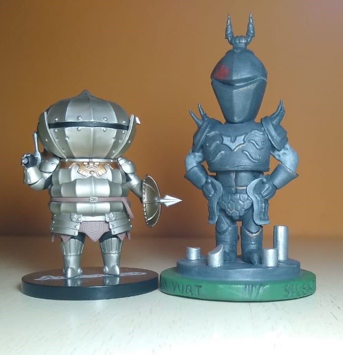Archivo STL Demon's Souls Dark Souls Yurt the silent chief 🎲・Modelo
