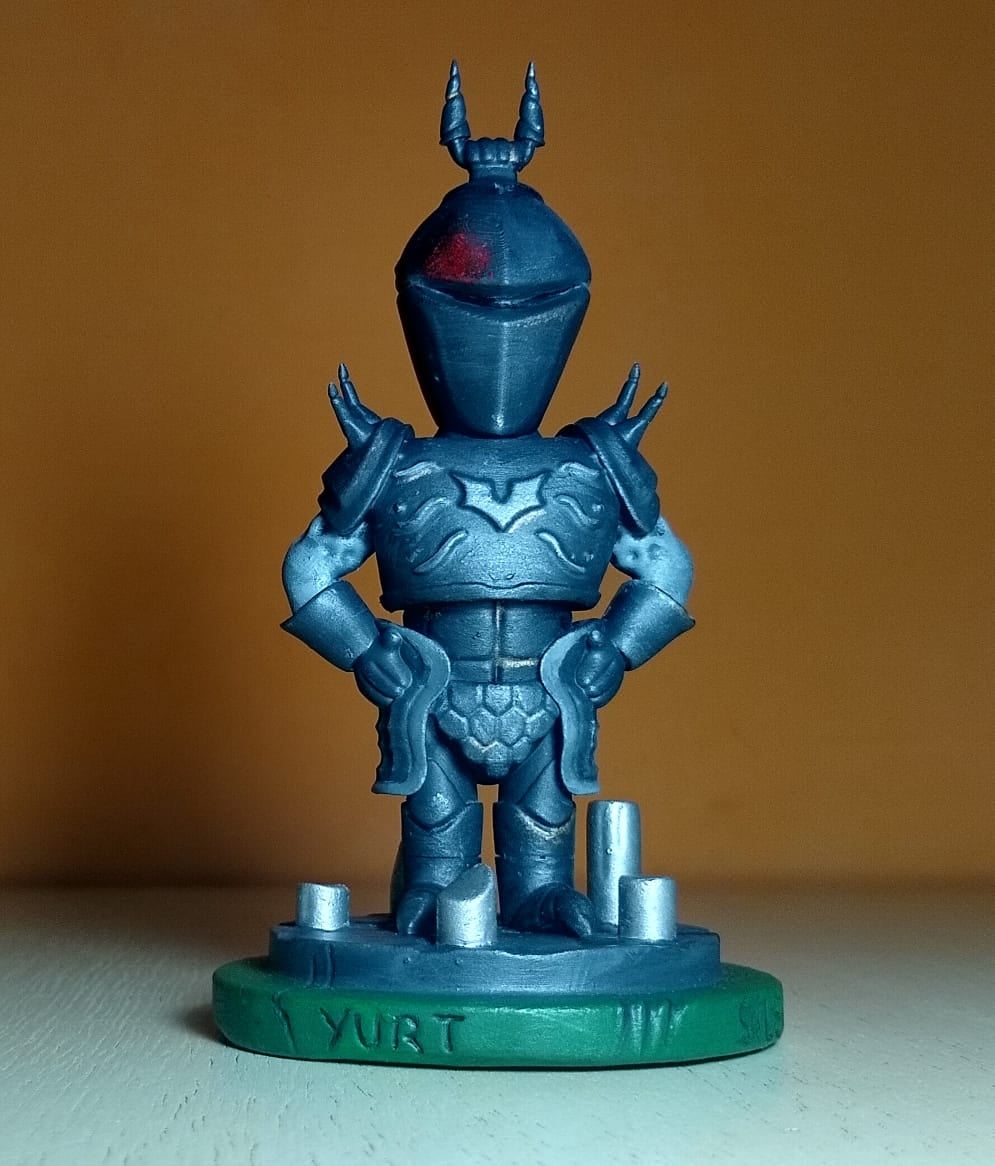 Archivo STL Demon's Souls Dark Souls Yurt the silent chief 🎲・Modelo