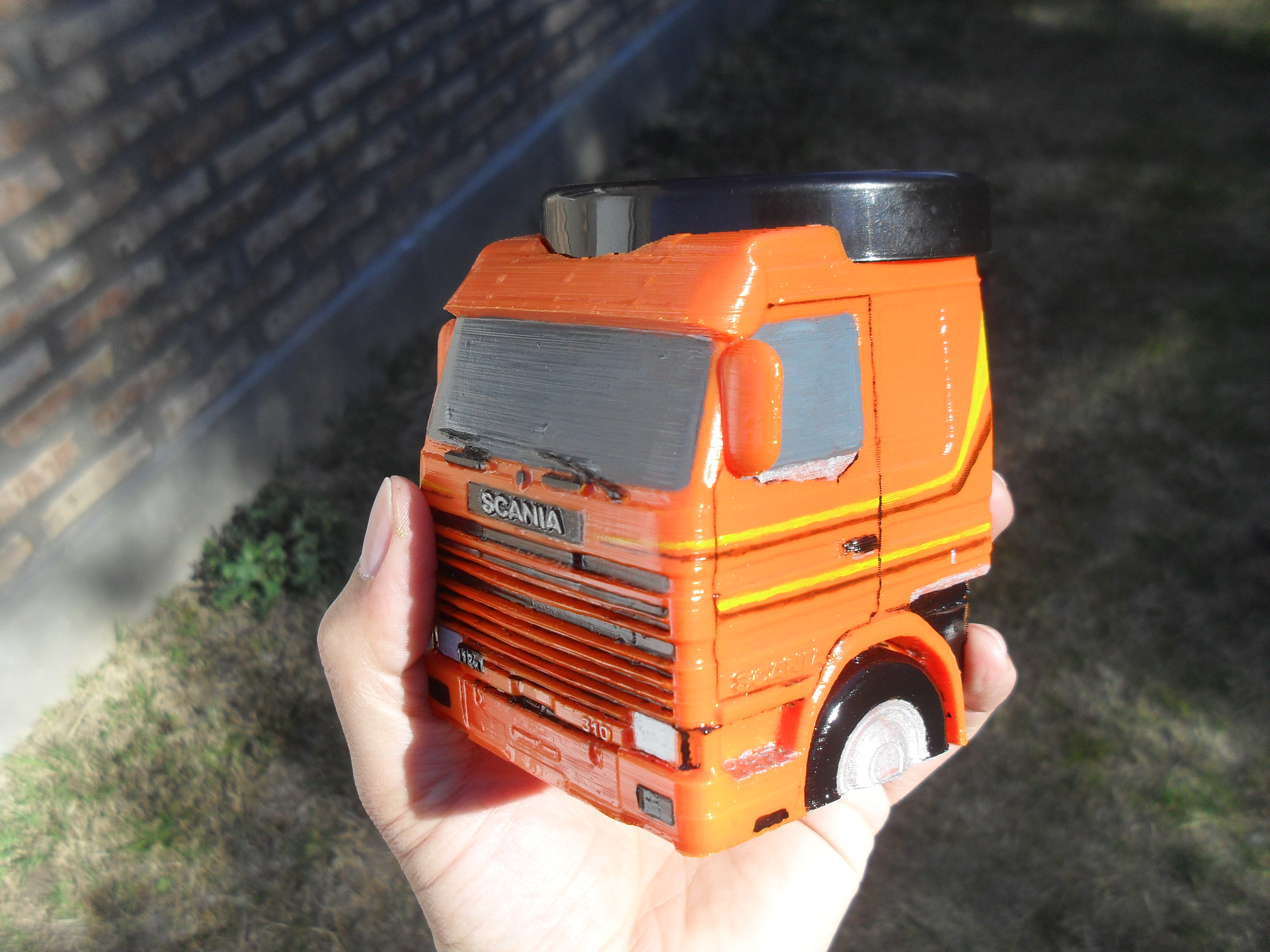 Archivo STL Mate SCANIA 112 H 🧉 ・Diseño para descargar y imprimir en 3D ...