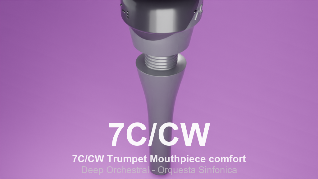 🎺 Boquilla de trompeta B. 7C/CW megatone modular 2-piece ...
