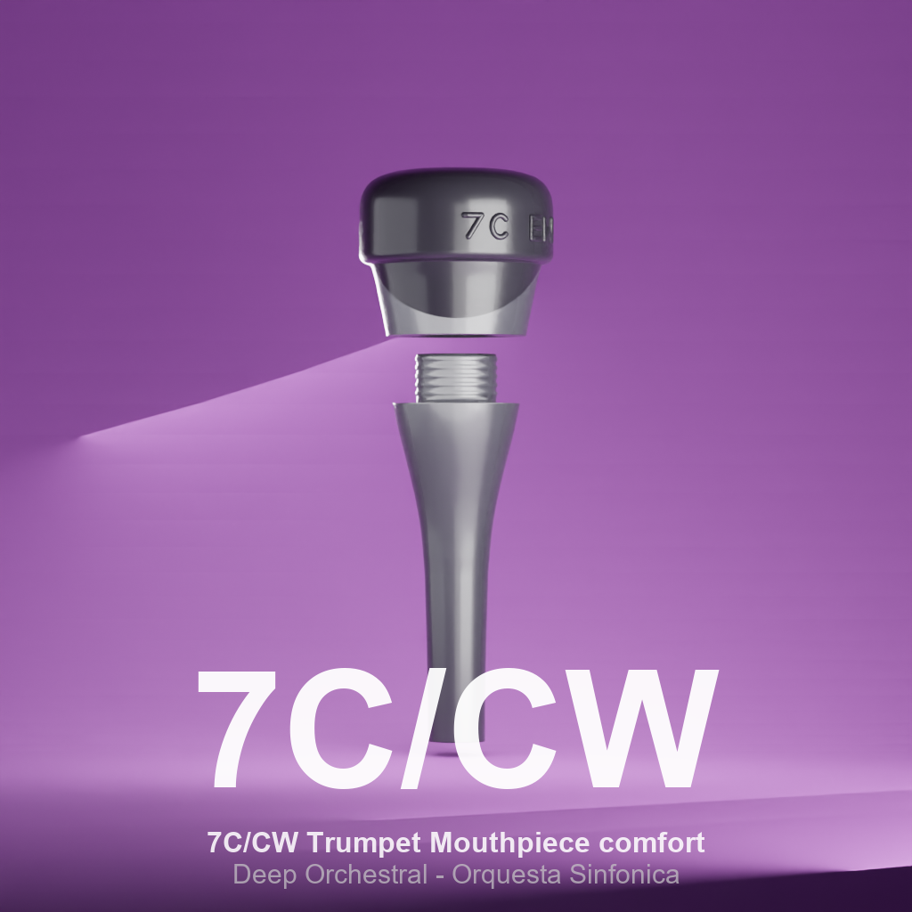 🎺 Boquilla de trompeta B. 7C/CW megatone modular 2-piece ...
