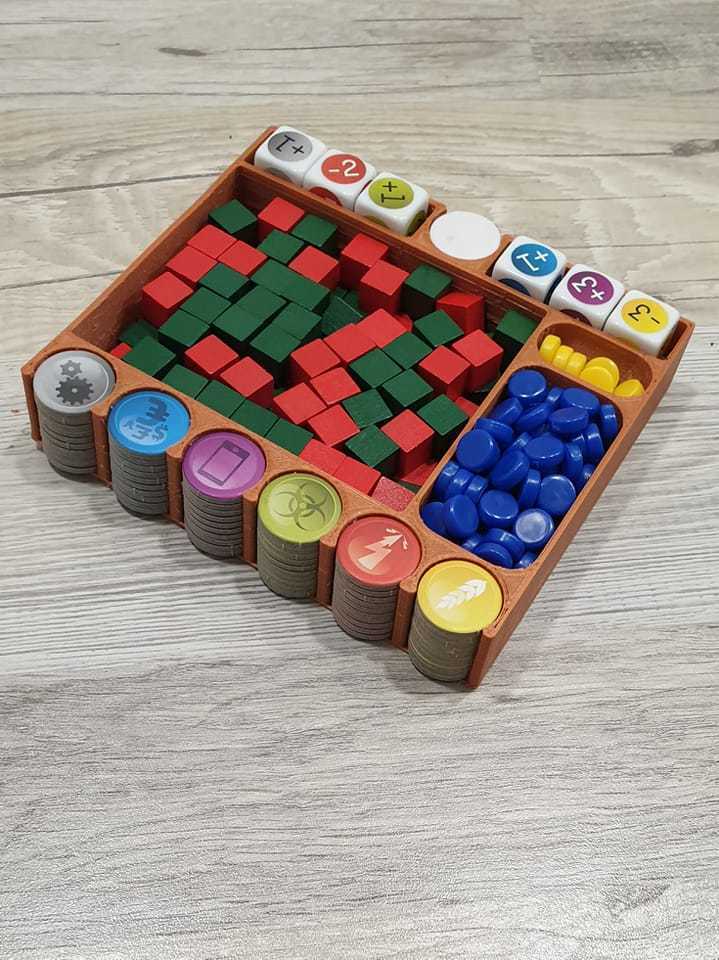 ANCIEN JEU DE Nain Jaune RT REVENAZ TABERNAT - jetons en os - vers 1910