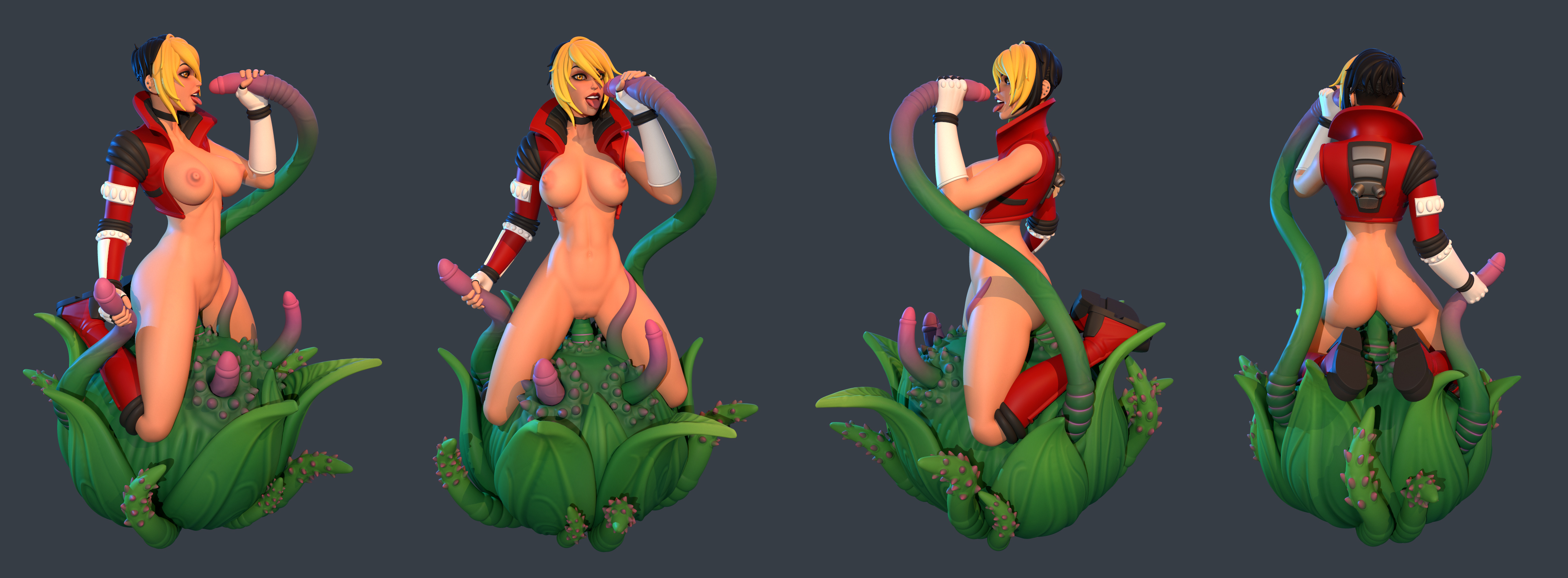 Fem_Kate_Preview.jpg Glamorous Spacepunk Kate - Tentacle Plant Fun COMBO.