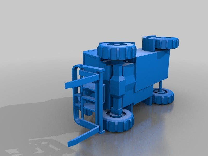 Free STL file Forklift truck with telescopic arm 🚚 ・3D printable model ...