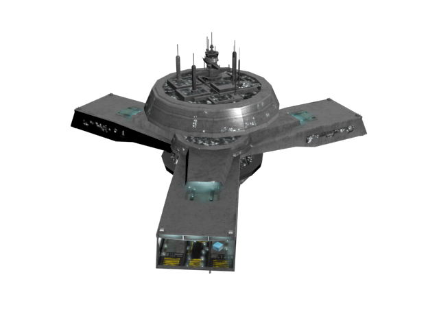 🛰 Empress Class Space Station・Free STL File for ・Cults