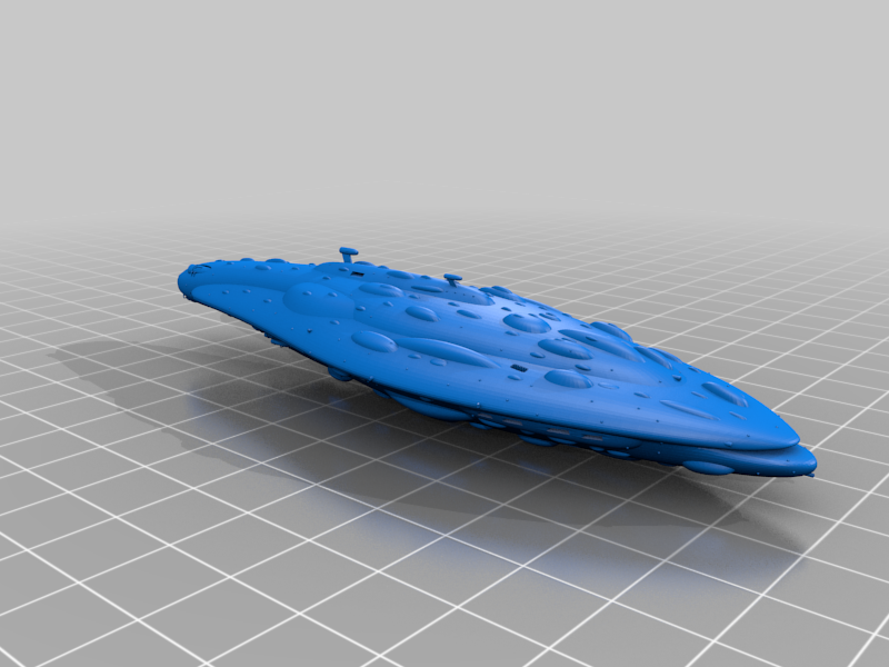 ⭐ Viscount Class Star Defender・Free STL File for ・Cults