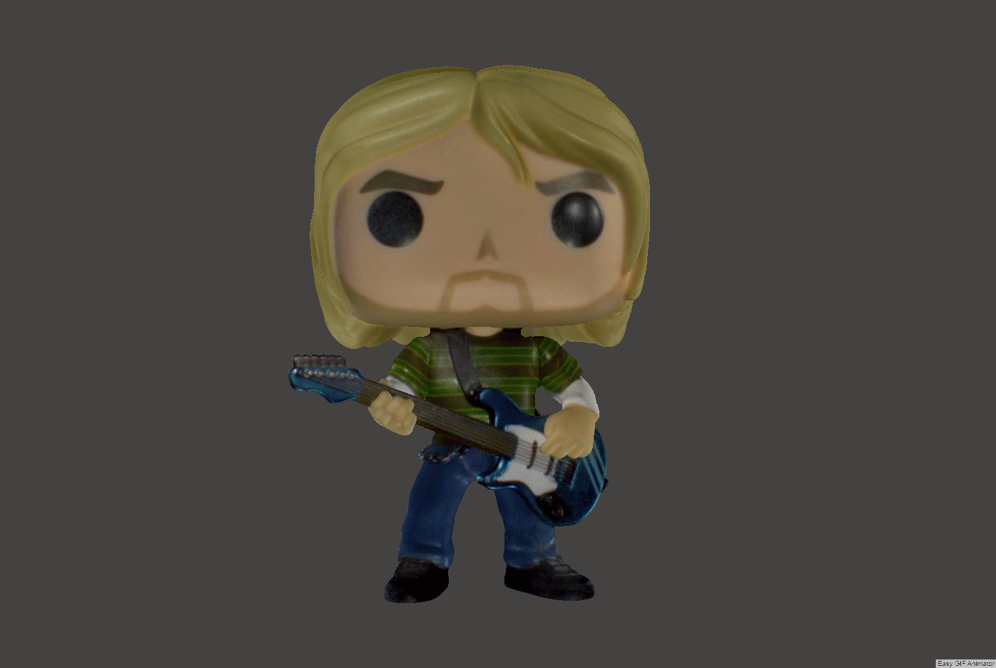 🪨 KURT COBAIN 65 STYLE POP FUNKO・ 3D File for ・Cults