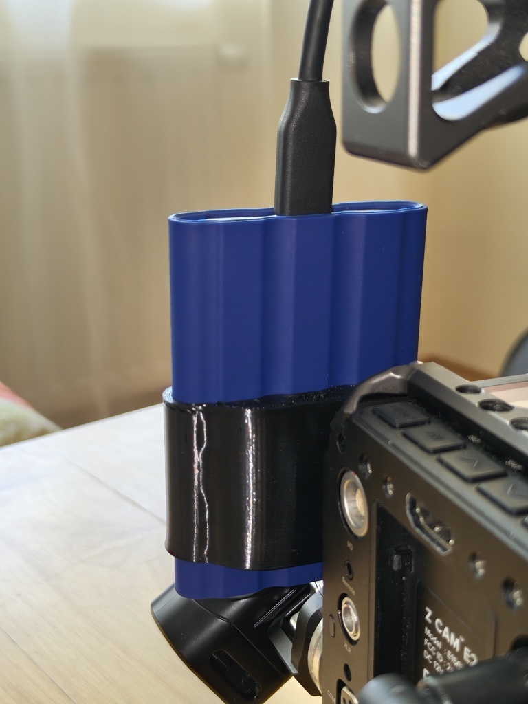 Free 3D file Samsung T7 Shield SSD mount for Tilta ZCam E2 cage (or ...