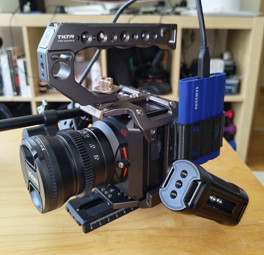 Free 3d file samsung t7 shield ssd mount for tilta zcam e2 cage or