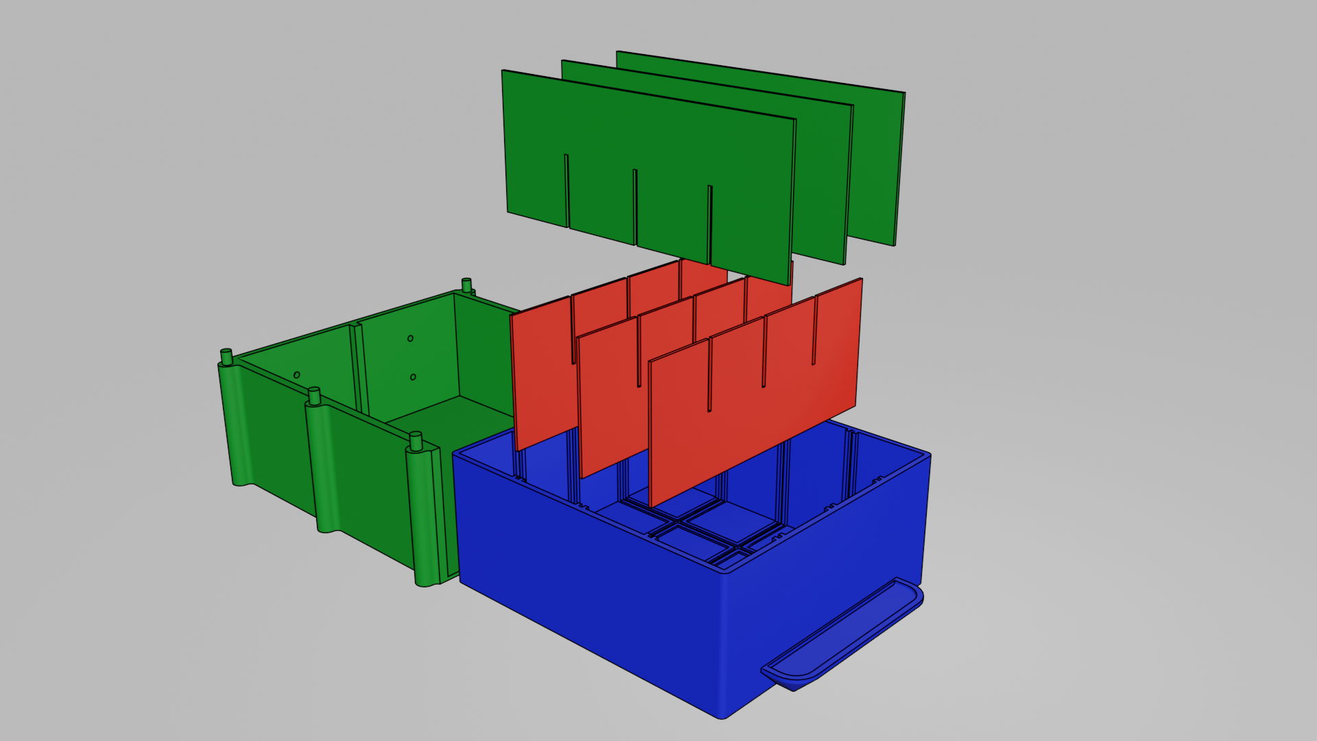 3D file Endless Drawer Organizer 🍽️ ・3D print model to download・Cults