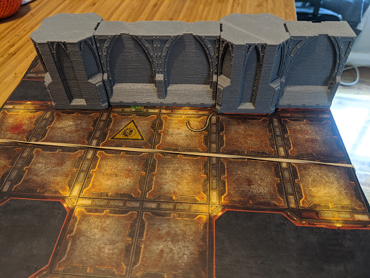 3D printable Zone Mortalis Walls - Vase Mode・Cults