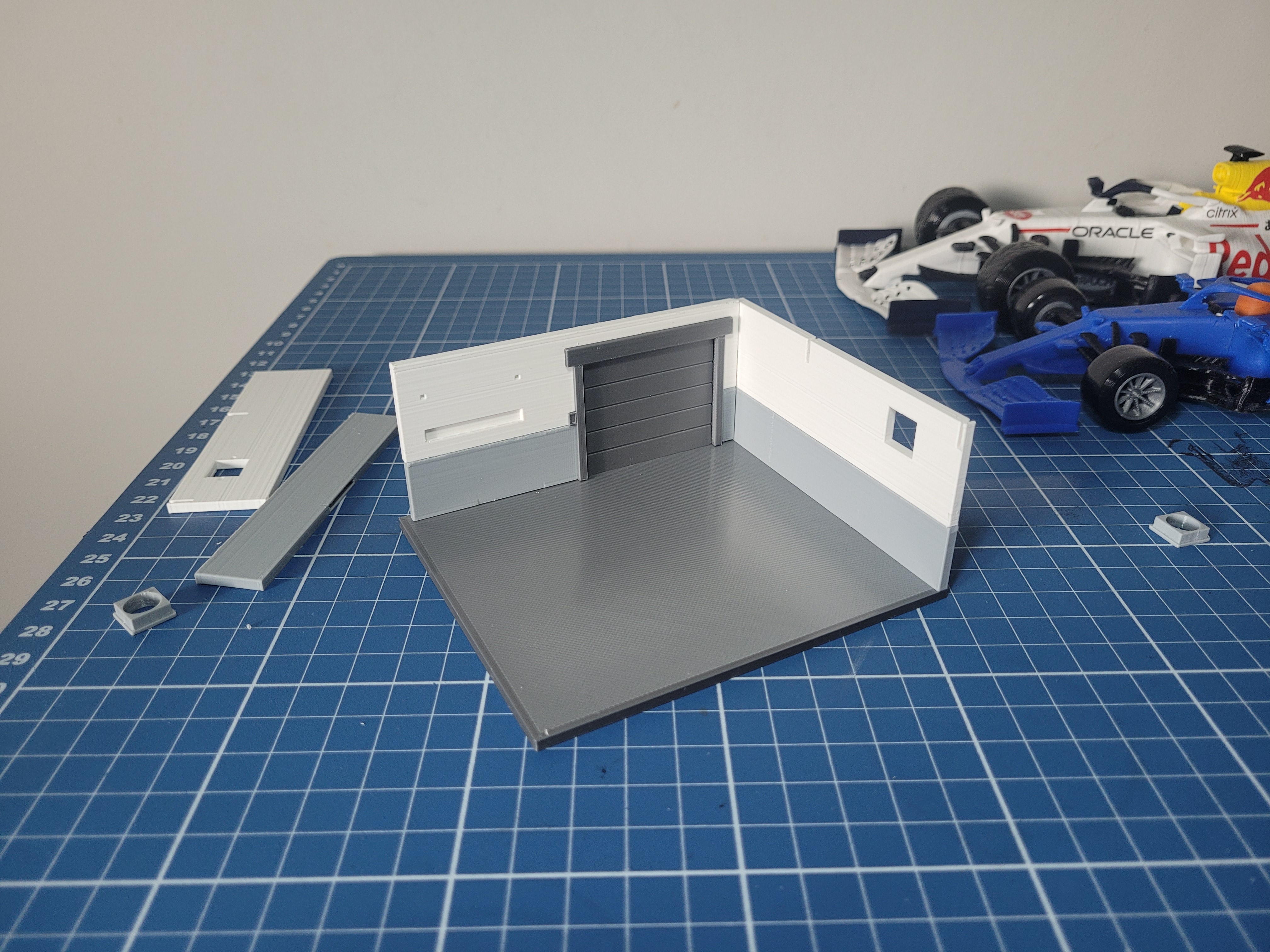🚗 MINI GARAGE FOR 1/64 CARS・ 3D File for ・Cults